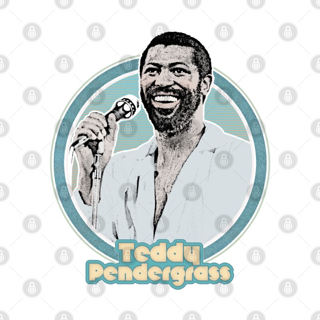 Teddy Pendergrass /// 80s Retro Soul Fan Design by DankFutura