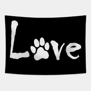 Dogs love, love dogs Tapestry