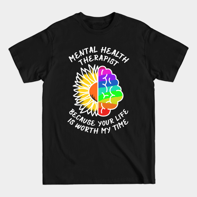 Disover Mental Health Awareness Therapist - Mental Health - T-Shirt