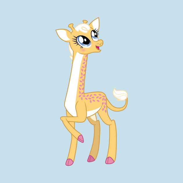 Creamsicle the Giraffe by CloudyGlow