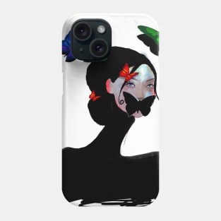 Lady Butterfly Phone Case