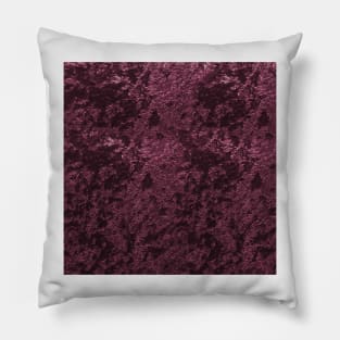 Deep Burgundy wine velvet Pillow