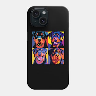 Rottweiler Pop Art - Dog Lover Gifts Phone Case