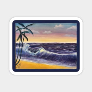 Tropical Seascape Magnet