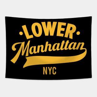 Lower Manhattan - New york City Tapestry