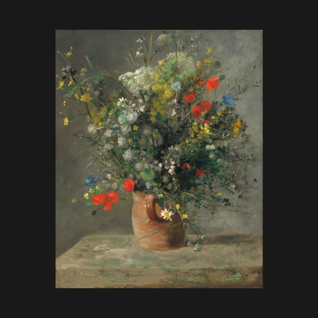 Flowers in a Vase by Renoir by MurellosArt