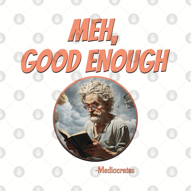 Meh, Good Enough -Mediocrates by DanielLiamGill