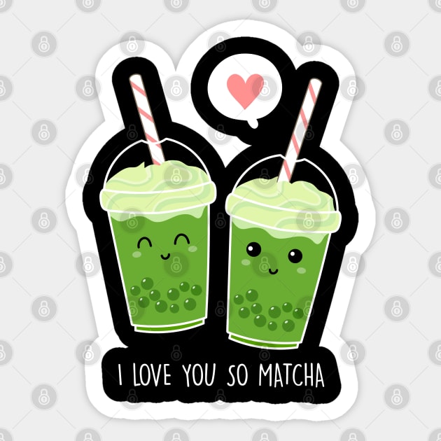 I Love You so Matcha Matcha Lover Gift Matcha Green Tea -  in