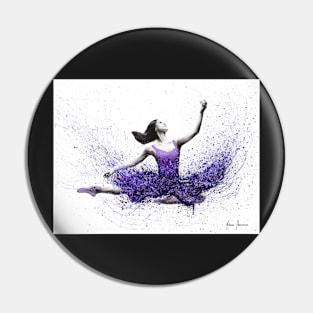 Violet Verve Dance Pin