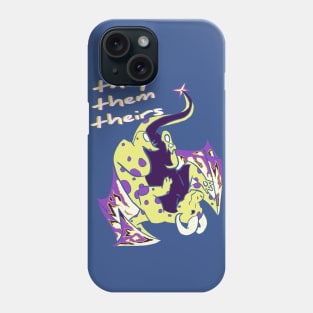 They/them/theirs Dragon Phone Case