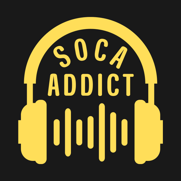 Soca Addict Headphones by FTF DESIGNS