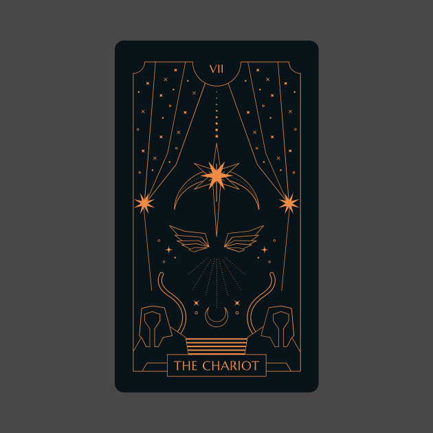 The Chariot Tarot Card by moonlobster
