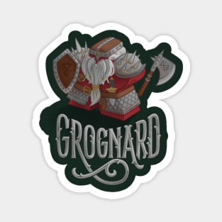 Grognard Meeple Magnet