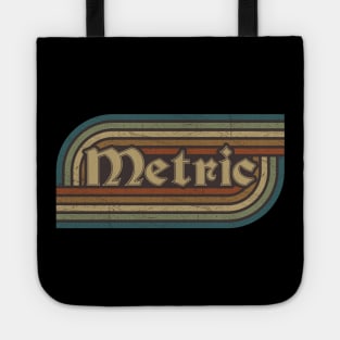 Metric Vintage Stripes Tote