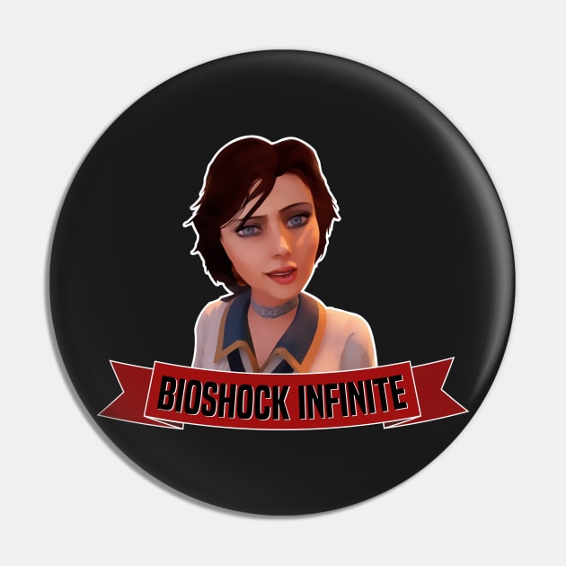 Bioshock Infinite Elizabeth Pin by KrateMilk