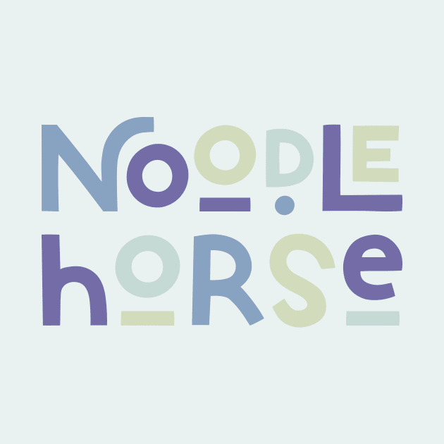 noodle horse by Houndie Love