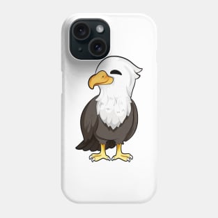 Kawaii white-tailed eagle Phone Case