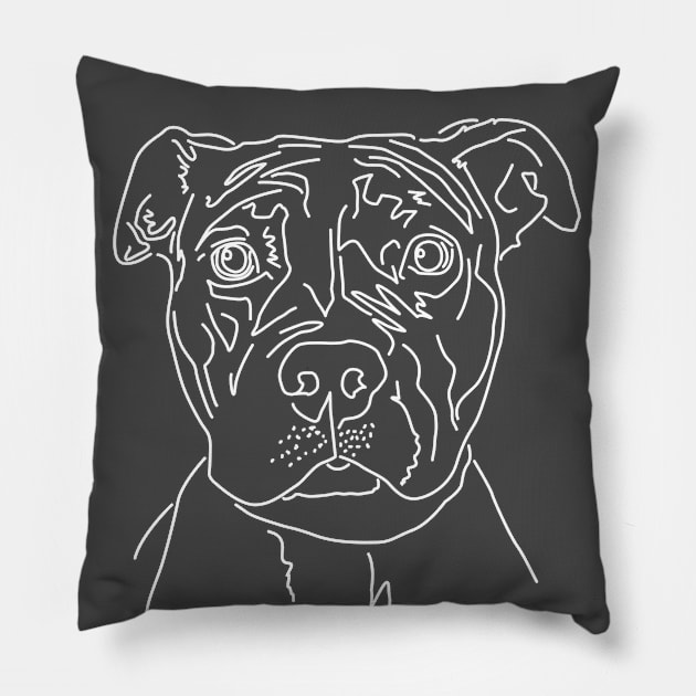 American Pitbull Terrier Pillow by BOEC Gear