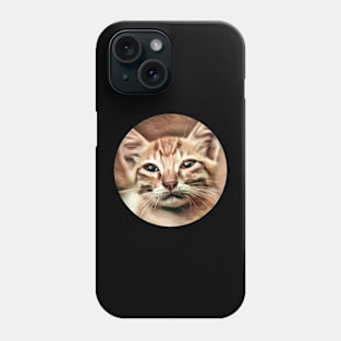 Cheerful floppy cat Phone Case