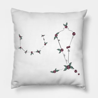 Bootes and Corona Borealis Constellations Pillow