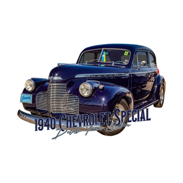 1940 Chevrolet Special Deluxe Town Sedan by Gestalt Imagery