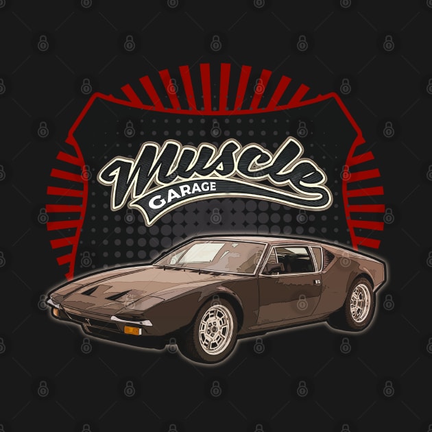 De Tomaso Pantera 1970 car muscle by JocelynnBaxter