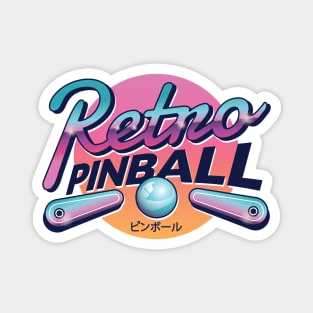 Retro Pinball Magnet