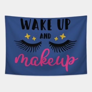 wake up and make up 1 Tapestry