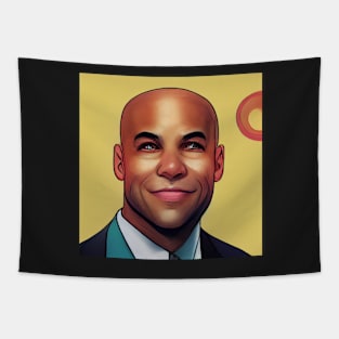 Cory A. Booker | Comics Style Tapestry