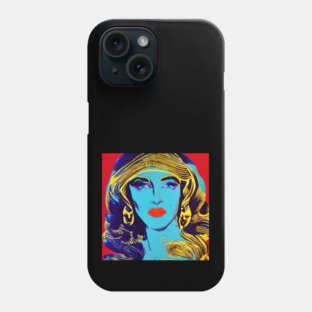 POP ART WOMAN Phone Case by The Favorita