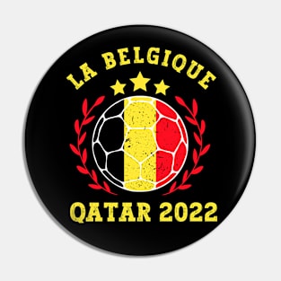 Belgium Football Pin