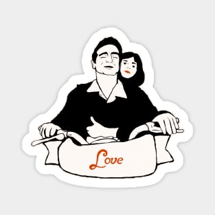 Love (B & W) Magnet