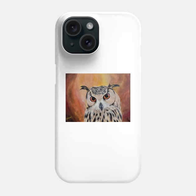 Awareness Owl Phone Case by karissabest