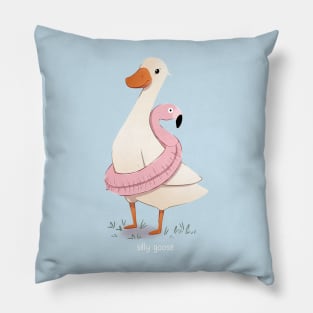 Silly goose Pillow