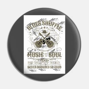 Blues Music from the Soul - Guitar Pin