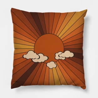 Retro Sunshine Pillow