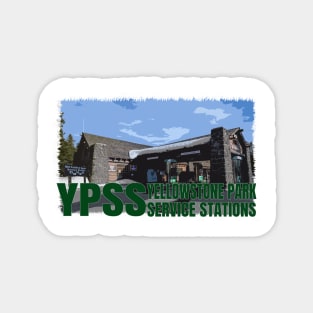 YPSS - Old Faithful Upper Station - Yellowstone Park Service Stations Magnet