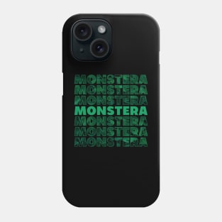 Modern Monstera Design Phone Case