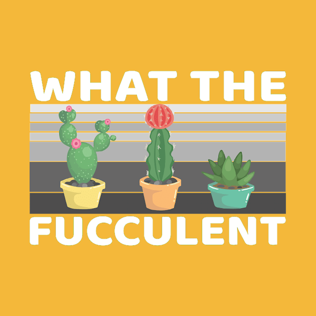 WTF Succulent by Odd Hourz Creative