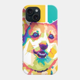 sweet and cute pop art dog Phone Case