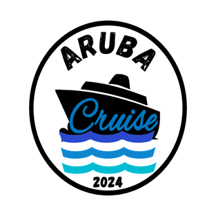 Aruba Cruise Trip 2024 Cruising Vacation Fun Matching Group T-Shirt