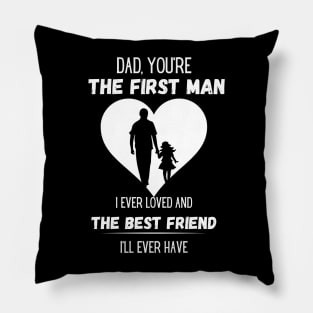 Daughter for Dad - Celebrating the Bond between Fathers and Daughters Pillow