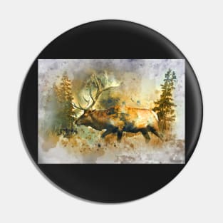 Elk Pin