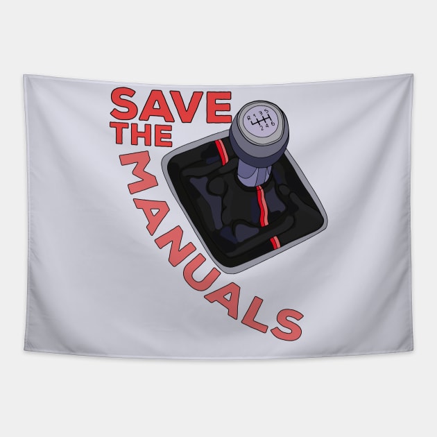 Save The Manuals Tapestry by DiegoCarvalho