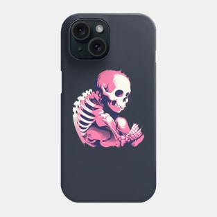 skeleton gorilla Phone Case