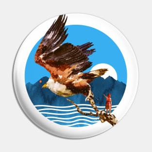 Eagles Fly Pin