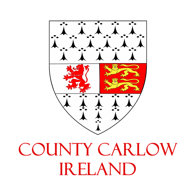 County Carlow, Ireland - Coat of Arms by Naves