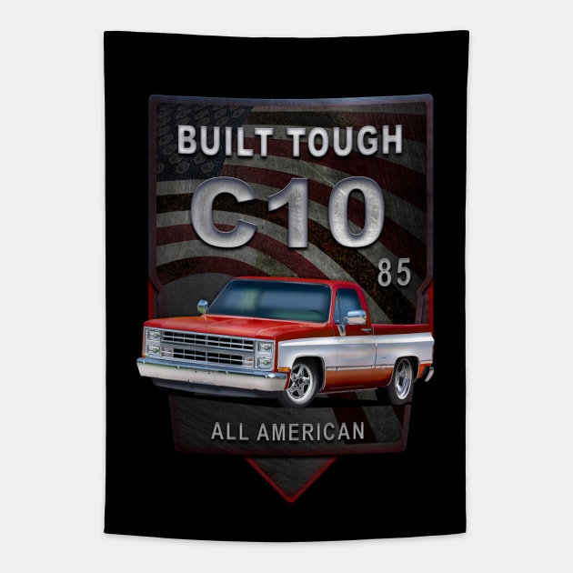 Square Body 85 Chevy Tapestry by hardtbonez