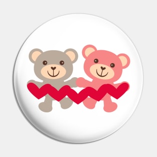 Mama Bear Pink Pin