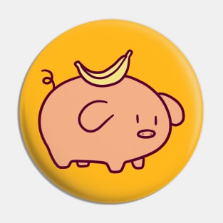 Banana Pig Pin